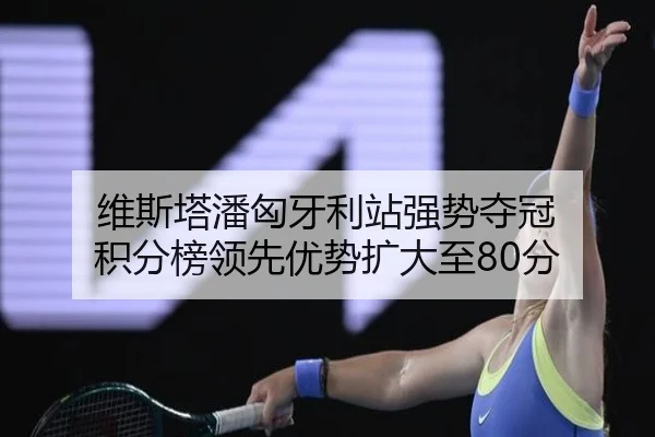 维斯塔潘匈牙利站强势夺冠 积分榜领先优势扩大至80分